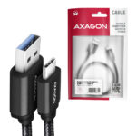 AXAGON Data and charging cable | BUCM3-AM20AB | USB Type-C to USB Type-A - Image 6