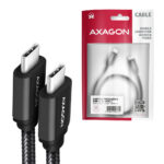AXAGON Data and charging cable | BUCM3-CM20AB | USB Type-C to USB Type-C - Image 7