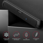 AXAGON Screwless USB 3.2 Gen 1 - SATA 6G external box for 2.5 SSD/HDD | EE25-SLC - Image 5