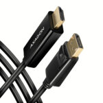 AXAGON | Aktīvais kabelis | DisplayPort uz HDMI | 1,8 m