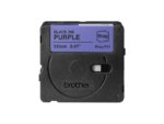 Brother BTAG-F31 | Black on Purple | Btag
