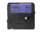 Brother BTAG-F31 | Black on Purple | Btag - Image 3