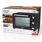Adler elektriskā cepeškrāsns | AD 6026 | 48 L | 1800 W | Melna - Image 2