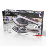 Adler 2in1 apģērbu tvaicētājs un gludeklis | AD 5044 | Rokas | 1400 W | 0,18 l | 25 g/min | Balts/zelta - Image 3