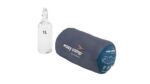 Спальный мешок Easy Camp Starling Mummy Blue 8°C | 210 x 75 x 50 см | от -5 до 12 °C | Двусторонний открывающийся конец, автоматическая блокировка — изображение 2