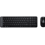 Logitech | Combo Wireless Keyboard and Mouse | MK220 | Keyboard and Mouse | Wireless | Mouse included | US | Black | N/A