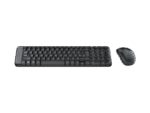Logitech | Combo Wireless Keyboard and Mouse | MK220 | Keyboard and Mouse | Wireless | Mouse included | US | Black | N/A - Image 2