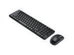 Logitech | Combo Wireless Keyboard and Mouse | MK220 | Keyboard and Mouse | Wireless | Mouse included | US | Black | N/A - Image 3