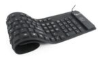 Gembird | Elastīga tastatūra | Vadu | ASV | USB + PS/2 - Image 3