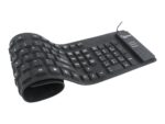 Gembird | Elastīga tastatūra | Vadu | ASV | USB + PS/2 - Image 6