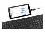 Gembird | Elastīga tastatūra | Vadu | ASV | USB + PS/2 - Image 10