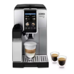 Delonghi | Kafijas automāts | Dinamica Plus ECAM380.85.SB | Sūkņa spiediens 15 bar | Iebūvēts piena putotājs | Automātisks | 1450 W | Nerūsējošā tērauda/melna