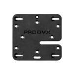 ProDVX | GM 75 Single Plate Glass Mount Bracket | Black
