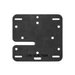 ProDVX | GM 75 Single Plate Glass Mount Bracket | Black - Image 3