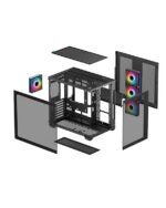 Deepcool CG530 4F | Black | Mid Tower | Power supply included No | ATX PS2 - Image 4
