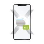 Fiksēts ekrāna aizsargs | Samsung | Galaxy S25 Ultra | Rūdīts stikls | Melns | Pilns pārklājums 2.5D