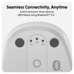 Hyper Next Bluetooth pele | Bezvadu | Balta - Image 6