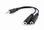 Cablexpert | 3,5 mm audio sadalītāja kabelis | CCA-415-0,1M - Image 2