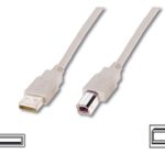 Logilink | USB 2.0 savienojuma kabelis | USB-A uz USB-B USB A tipa spraudnis | USB B tipa spraudnis