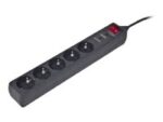Pārsprieguma aizsargs SPG5-C-5/ 1,5 m/ 5 ligzdas/ melns - Image 4