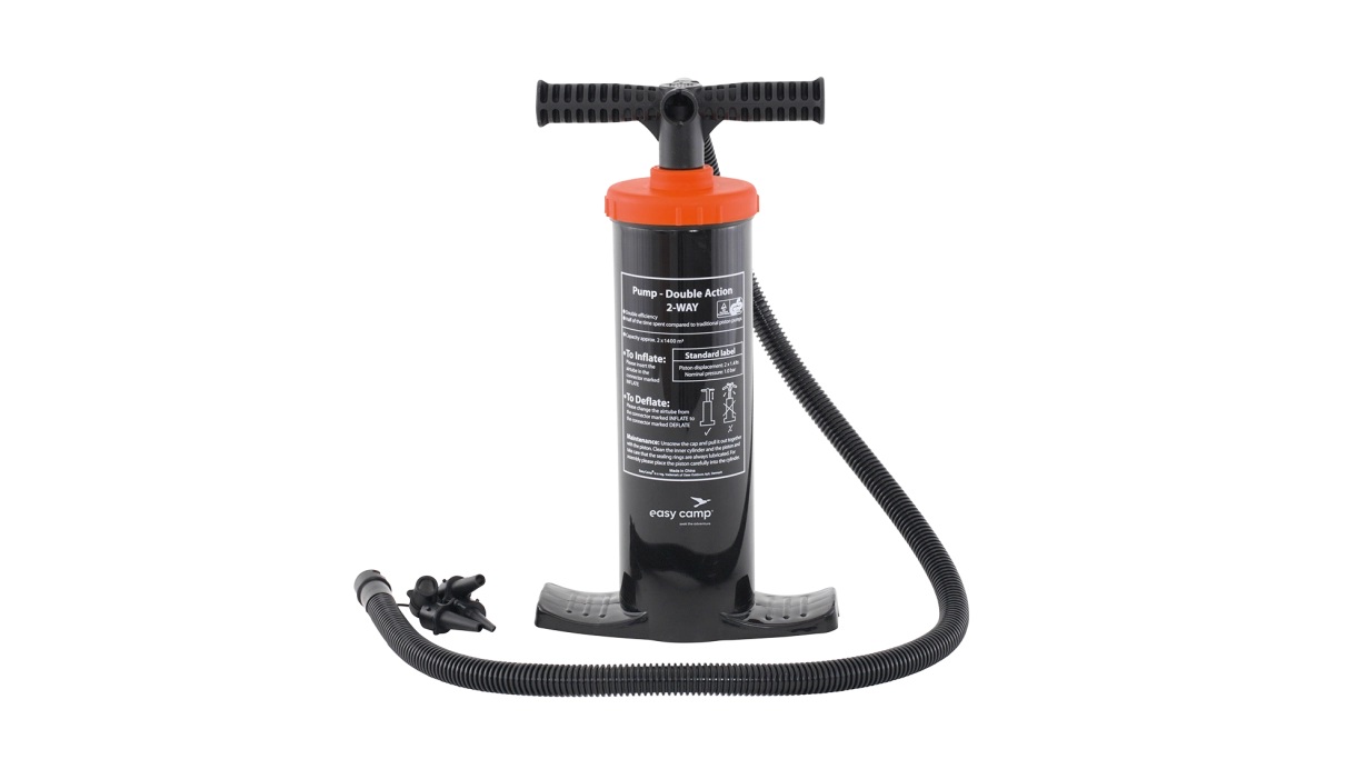 oriģināls-91657.jpg Easy Camp divkāršas darbības manuālais gaisa pumpis ātrai piepūšanai | 1,4 l - Image 1