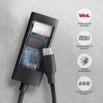 AXAGON ADE-ARC USB-C gigabitu Ethernet adapteris - Image 5
