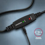 AXAGON USB repeater cable, 10 m | ADR-210B | USB Type A - USB Type B - Image 6