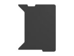 Genesis | Holm Modular Side Desk Top Right 60cm | NDS-2283 | Anthracite Black - Image 2