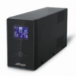 EnerGenie UPS ar USB un LCD displeju, melns | EG-UPS-034 | 1500 VA | 900 W