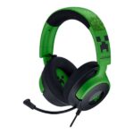 Razer spēļu austiņas | Kraken V4 X | Vadu | Uz ausīm liekamas | Mikrofons | Minecraft Edition
