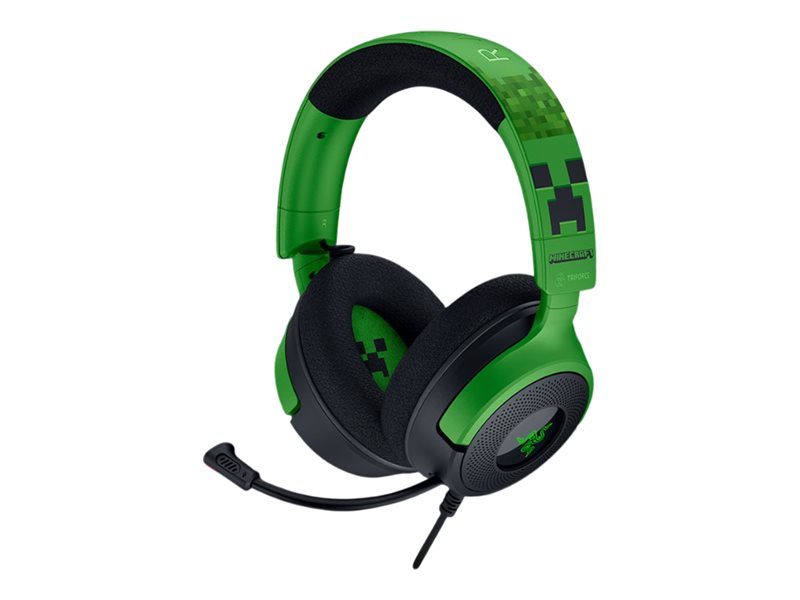original-92818.jpg Razer Gaming Headset | Kraken V4 X | Wired | Over-Ear | Microphone | Minecraft Edition - Image 1