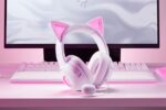 Razer | Austiņas | Kraken Kitty V2 | Jā | Vadu | Uz auss liekamas - Image 7