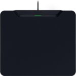 Razer | Wireless Charging Gaming Mouse Mat and Puck, Hard Edition | HyperFlux V2 Wireless Charging System | Gaming Mouse Mat | 360 x 311 mm | Black