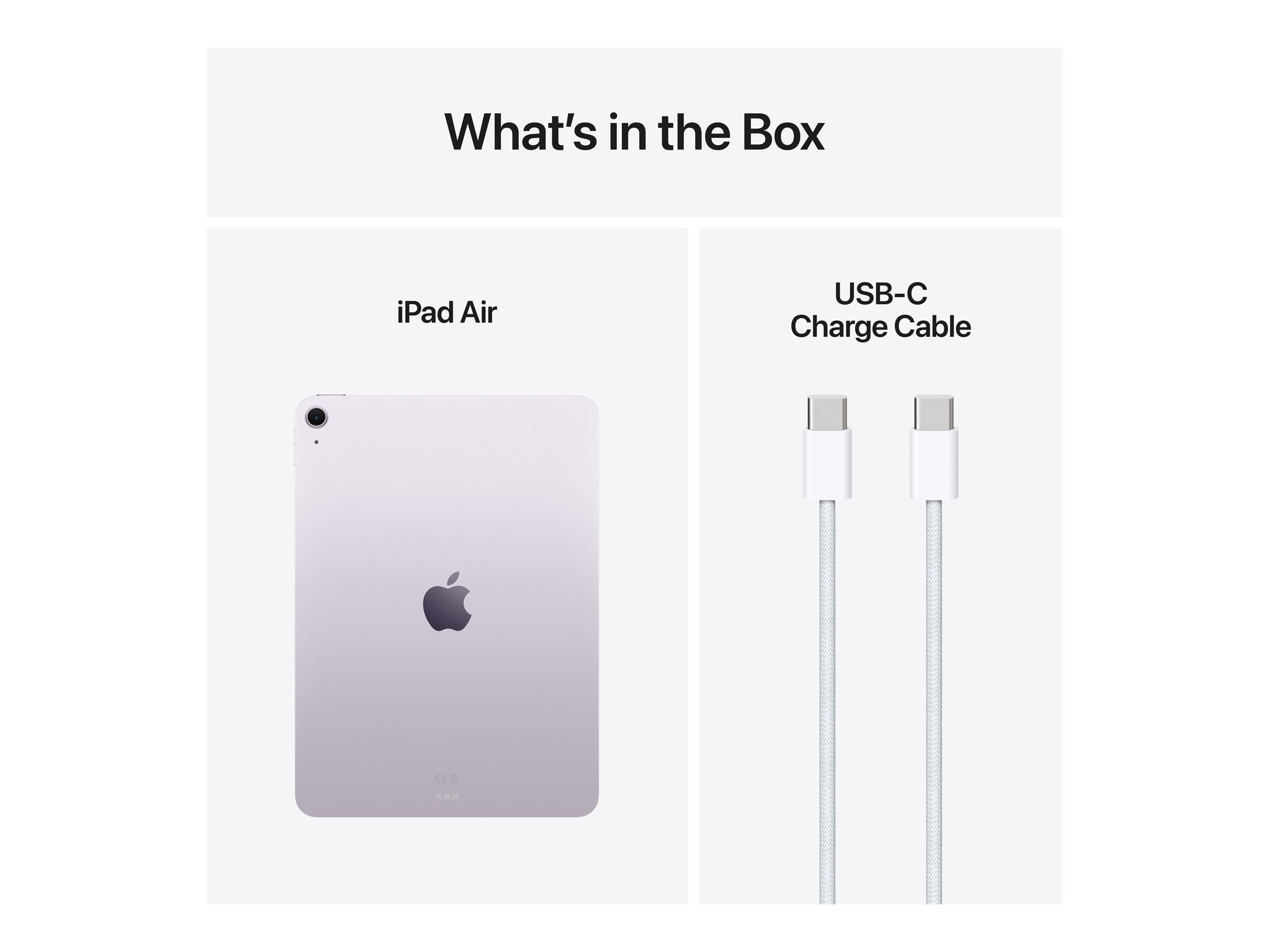 original-94089.jpg Apple | iPad Air | 11 | Фиолетовый | IPS | 2360 x 1640 пикселей | Apple M3 | 8 ГБ | 128 ГБ | Wi-Fi | Фронтальная камера | 12 МП | Задняя камера | 12 МП | Bluetooth | 5.3 | iPadOS | Зарядный кабель USB-C — изображение 1