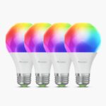 Nanoleaf Essentials Smart A60 spuldze Matter WiFi 900Lm 2700-6500K, 4 gab. iepakojumā | E27 | 9 W | RGBCW