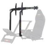 Next Level Racing | F-GT Monitor Stand | Height, tilt | 27-65  | Maximum weight (capacity) 60 kg | Black