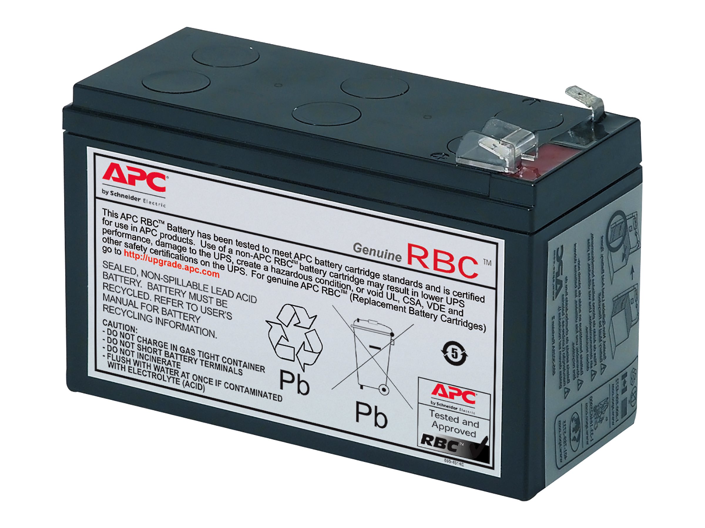 original-96449.jpg APC Replacement Battery Cartridge #17 | Schneider Electric - Image 1