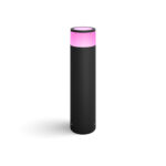 Уличный столбик Philips Hue WCA Calla Large Bollard, черный | 8 Вт | Цветовая гамма: белый 2000-6500