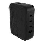 Hyper HyperJuice 145W USB-C GaN ceļojumu lādētājs ar 4 portiem - melns | Hyper