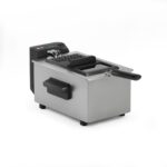 Tristar dziļā fritieri | FR-9338 | Jauda 2000 W | Tilpums 3 L | Nerūsējošais tērauds/melns