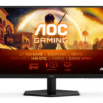 AOC | 27G42E | 27 | IPS | FHD | 16:9 | 180 Hz | 1 ms | 1920 x 1080 pikseļi | 300 cd/m² | HDMI pieslēgvietu skaits: 1 | Melns