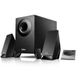 Edifier | M1360 | 8,5 W RMS (2 W x 2 + 4,5 W) W | Melns | 85 dB | 8,5 W | 2.1 skaņas sistēma