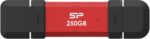 Silicon Power DS72 | 250 GB | USB Type-A/USB Type-C 3.2 Gen 2 | Red - Image 2
