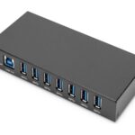 Digitus | USB 3.0 centrmezgls, 7 portu, rūpnieciskā līnija | DA-70258-1