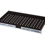 Digitus izvelkams plaukts 483 mm skapjiem | DN-19 TRAY-2-1000SW | Melns