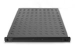 Digitus izvelkams plaukts 483 mm skapjiem | DN-19 TRAY-2-1000SW | Melns - Image 2