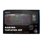 Logilink | Gaming-Set, keyboard, mouse and mouspad | ID0185 | Keyboard, Mouse and Pad Set | Wired | Mouse included | DE | Numeric keypad - Image 9