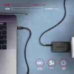 AXAGON SPEED + USB-C, USB 20Gbps Cable, 0.5 m | BUCM32-CM05AB | USB Type-C to USB Type-C - Image 4