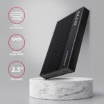 AXAGON USB-C 10Gbps RIBBED Box | EE25-GTR - Image 2