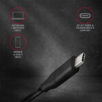 AXAGON aktīvais kabelis | USB-C uz DisplayPort | 1,8 m - Image 4
